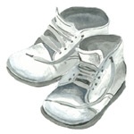 Baby Shoes Notecards